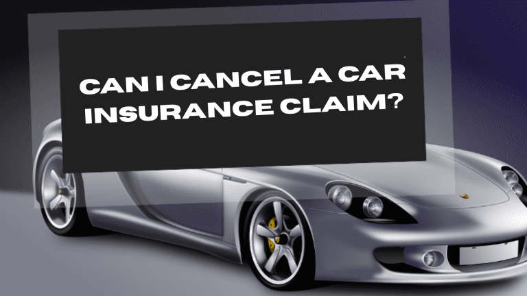 Can I Cancel a Car Insurance Claim